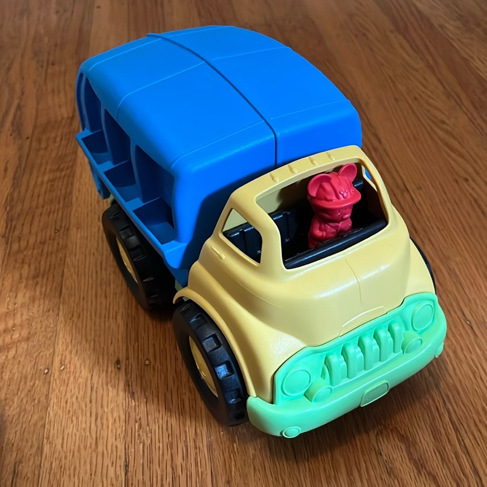 Green Toy Garbage Truck. 12m+. Kid’s Favorite.